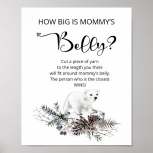 Winter how big is mommy's belly game poster