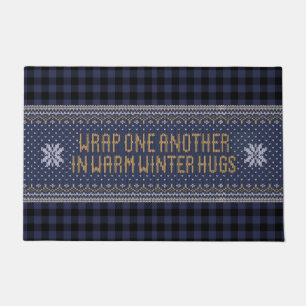 Winter Hugs Doormat
