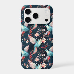 Winter Hummingbirds Pattern