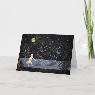 Winter Hunt Holiday Card
