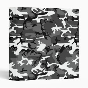 Winter Ice Camo Binder