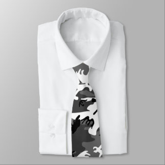 Winter Ice Camo Tie