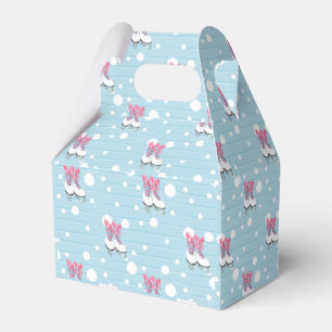 winter ice skates Favour Box