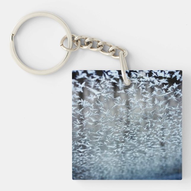 Winter Icicles Keychain (Front)