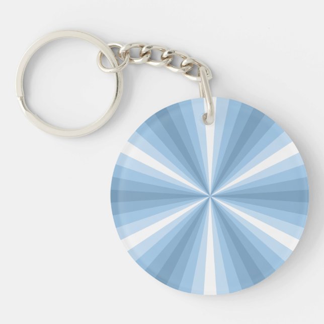 Winter Illusion Acrylic Keychain (Front)