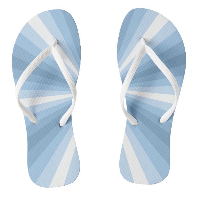 Winter Illusion Illusion Flip Flops (Footbed)