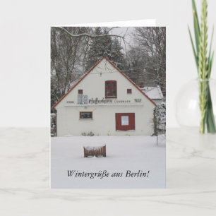 Winter in Berlin Card