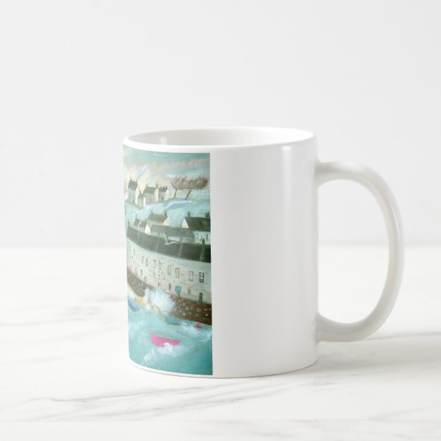 Winter in Cornwall Coffee Mug (Right)