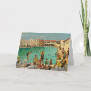 Winter In Florida   Sir John Lavery Card