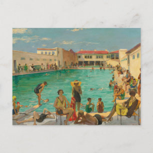 Winter In Florida   Sir John Lavery Postcard