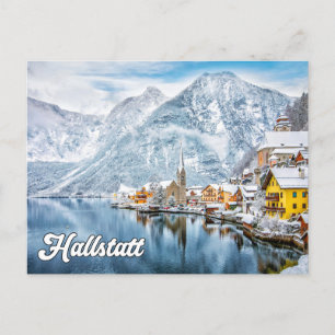 Winter In Hallstatt, Austria Postcard