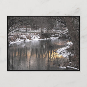 ~ Winter in Lancaster County ~ 1 Postcard