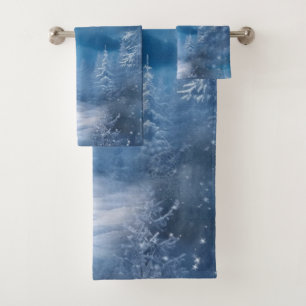 WINTER  in Magical Wonderland Bath Towel Set