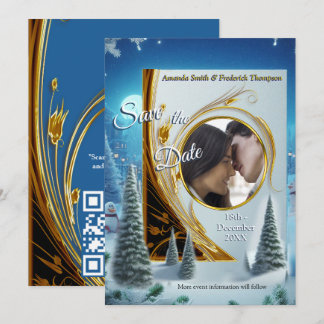 WINTER  in Magical Wonderland Invitation