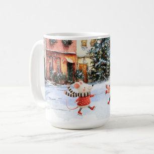 Winter in Mice Town 15oz. Coffee Mug