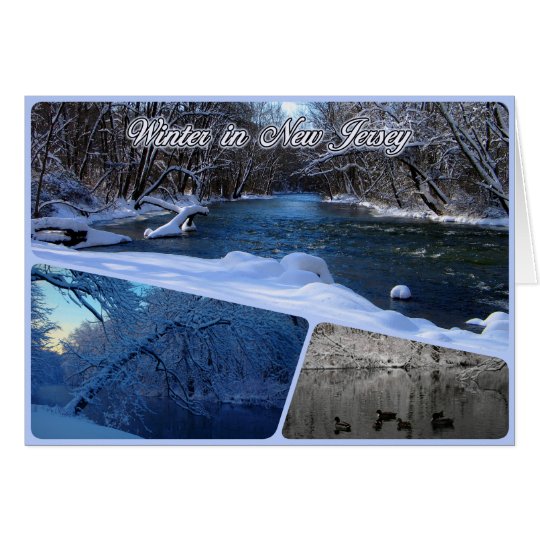 Winter in New Jersey Card