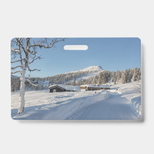 Winter in Norway Badge