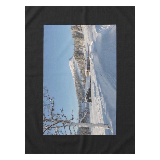 Winter in Norway Tablecloth (Front)