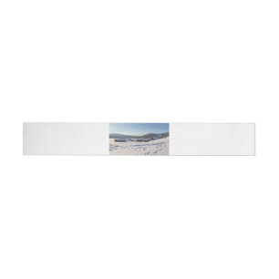 Winter in Norway Wrap Around Label