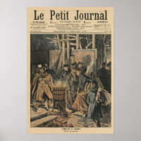 Winter in Paris, around the brazier