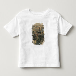 Winter in Paris walking in the mud Toddler T-shirt