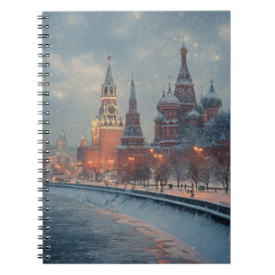 Winter in Red Square Notebook – Snowfall Edition