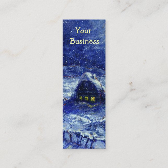 Winter in Russia/Summer in Russia Mini Business Card (Front)