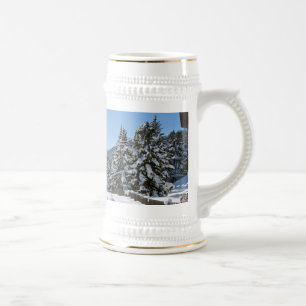 Winter in St. Moritz Beer Stein