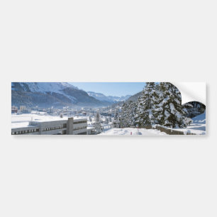 Winter in St. Moritz Bumper Sticker