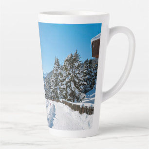 Winter in St. Moritz Latte Mug