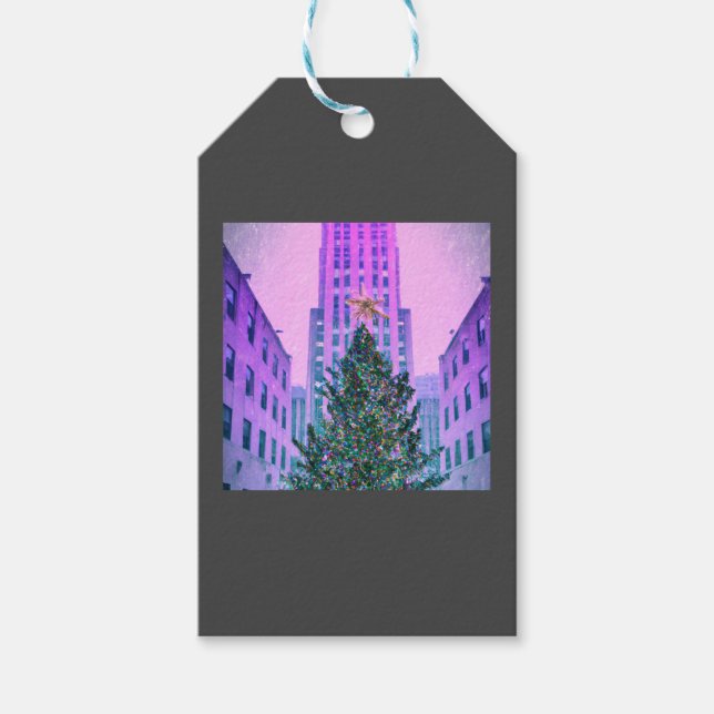 Winter in the City Gift Tags (Front)