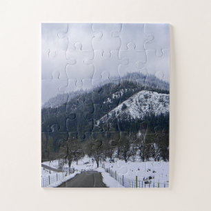 Winter in the country.... jigsaw puzzle