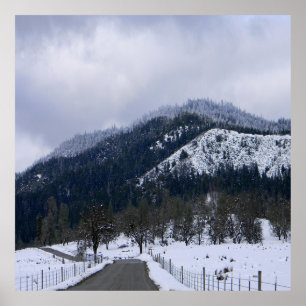Winter in the country.... poster
