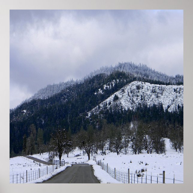Winter in the country.... poster (Front)