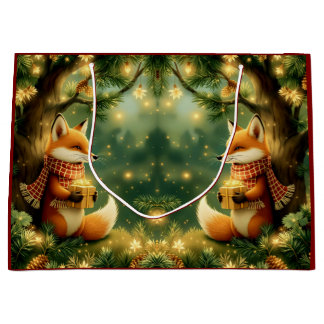 Winter in the Pines Large Gift Bag