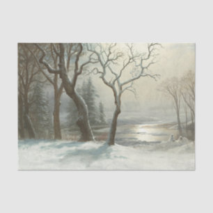 Winter in Yosemite by Albert Bierstadt Tissue Paper