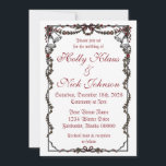Winter Invite<br><div class="desc">Hand-drawn,  unique and beautiful for your winter/holiday theme wedding</div>