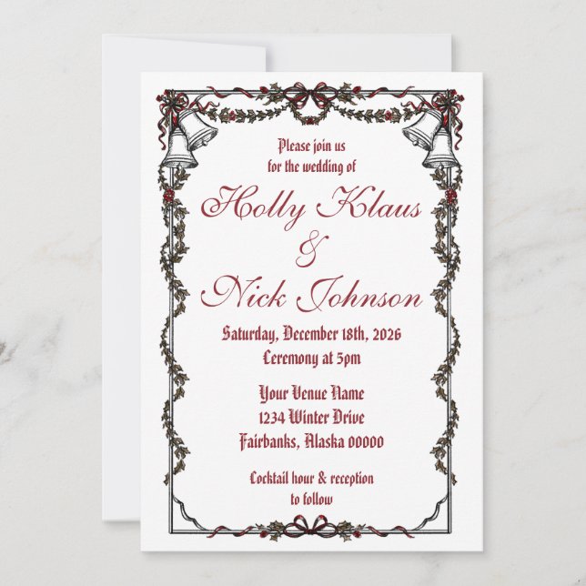 Winter Invite (Front)