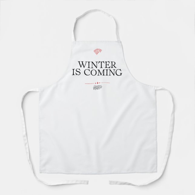 Winter Is Coming Apron (Front)