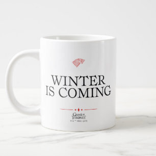 Winter Is Coming Large Coffee Mug