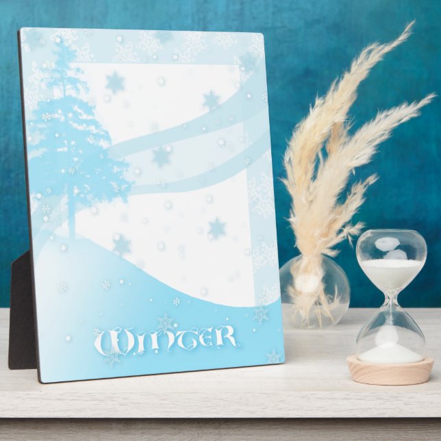 Winter Is Here - Stand-up Plaque (Side)