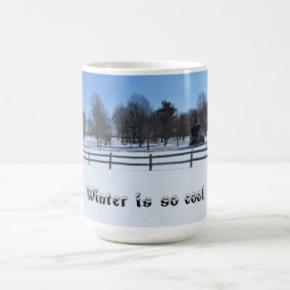 Winter is so cool - mug