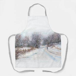 "Winter Isolation"  Apron