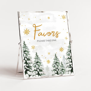 Winter It's Cold Outside Favors  Poster
