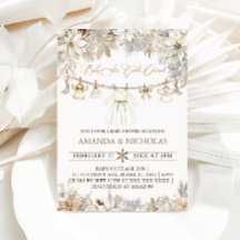 Winter It's Cold Outside Girl Baby Shower