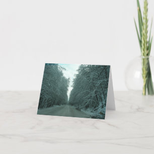 Winter Journey Holiday Card