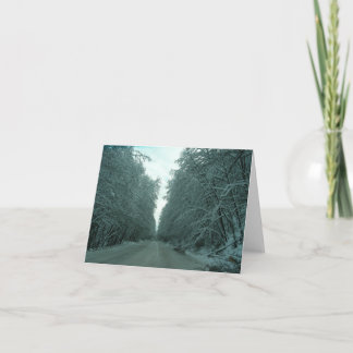 Winter Journey Holiday Card