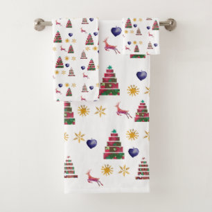 Winter Joy Bath Towel Set