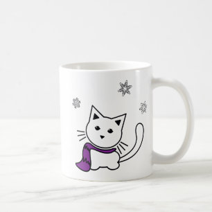 Winter Kitten Mug