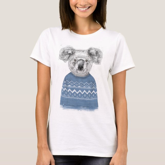 Winter koala T-Shirt (Front)